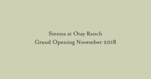 Sienna at Otay Ranch
